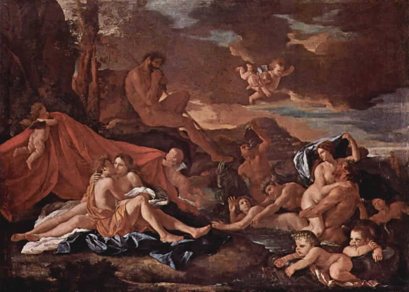 Acis en Galatea - Nicolas Poussin