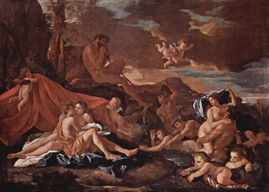 Acis en Galatea - Nicolas Poussin