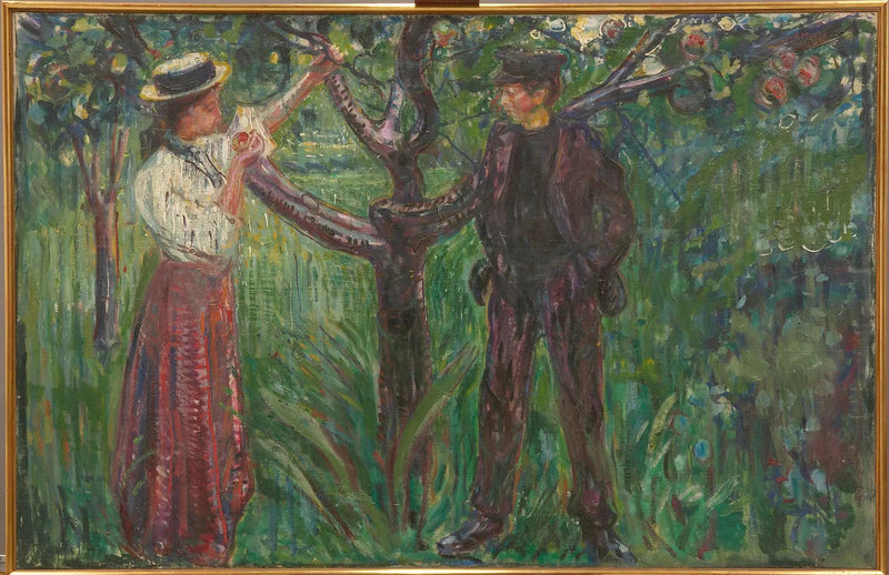 Adam en Eva - Edvard Munch