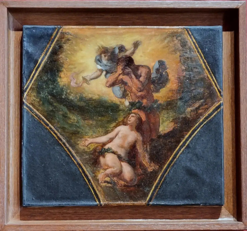 Adam en Eva - Eugène Delacroix