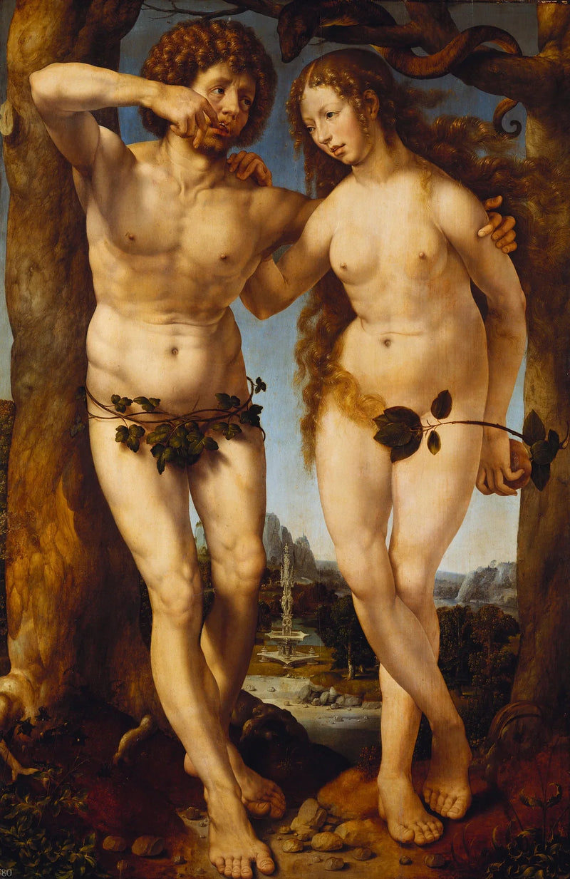 Adam en Eva - Jan Gossaert