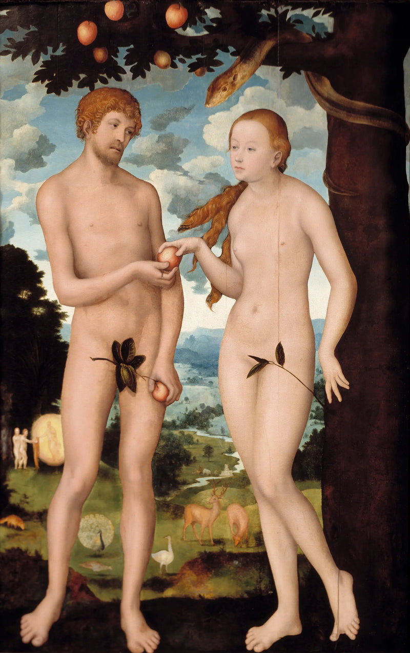 Adam en Eva - Lucas Cranach de Oudere