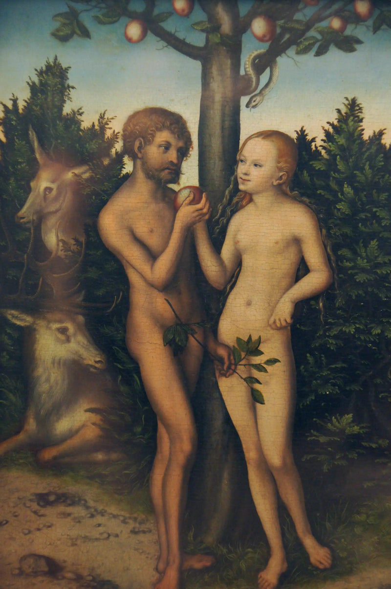 Adam en Eva - Lucas Cranach de Oudere
