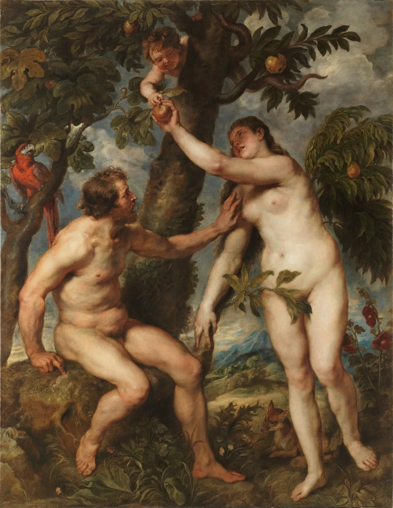 Adam en Eva - Peter Paul Rubens