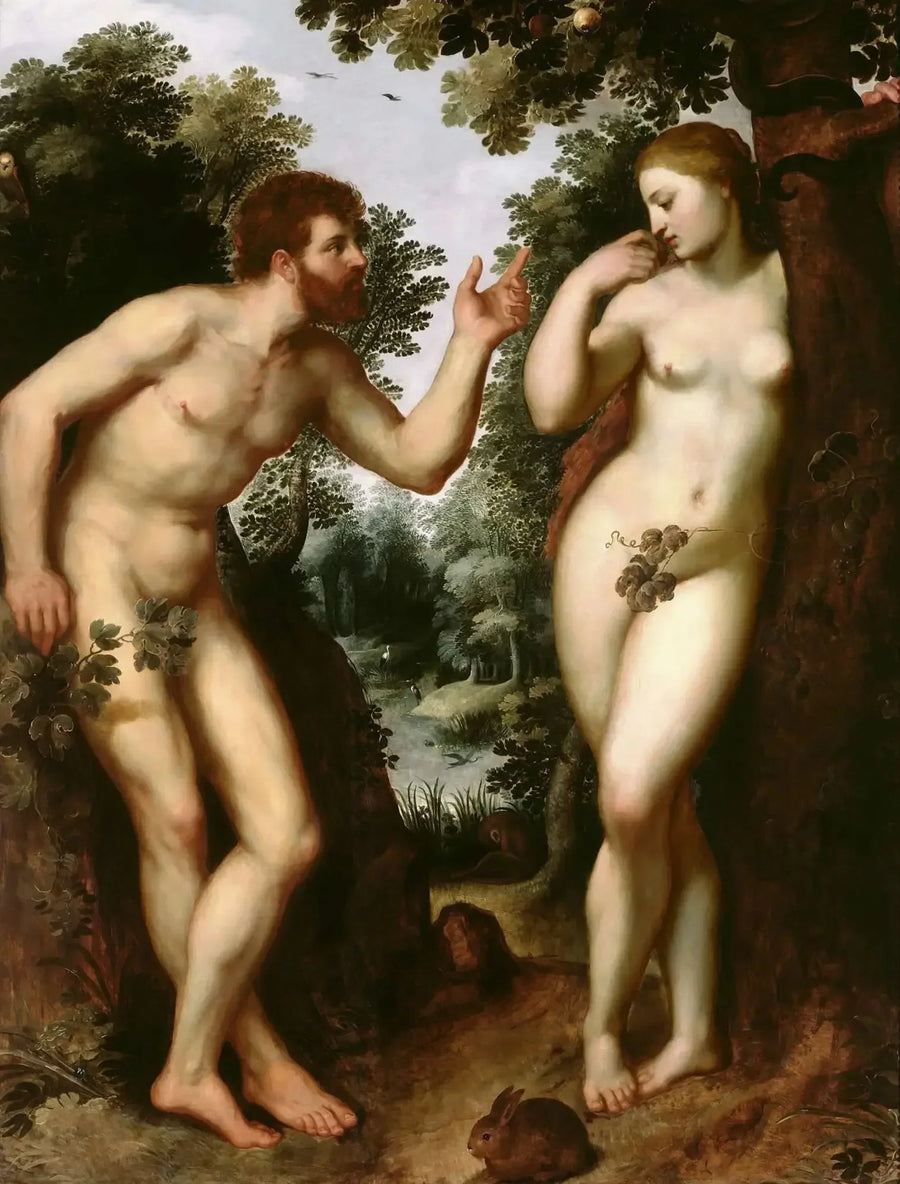 Adam en Eva - Peter Paul Rubens