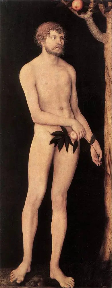 Adam - Lucas Cranach de Oudere