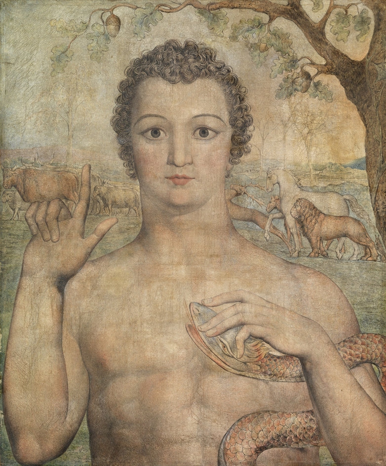 Adam noemt de dieren - William Blake