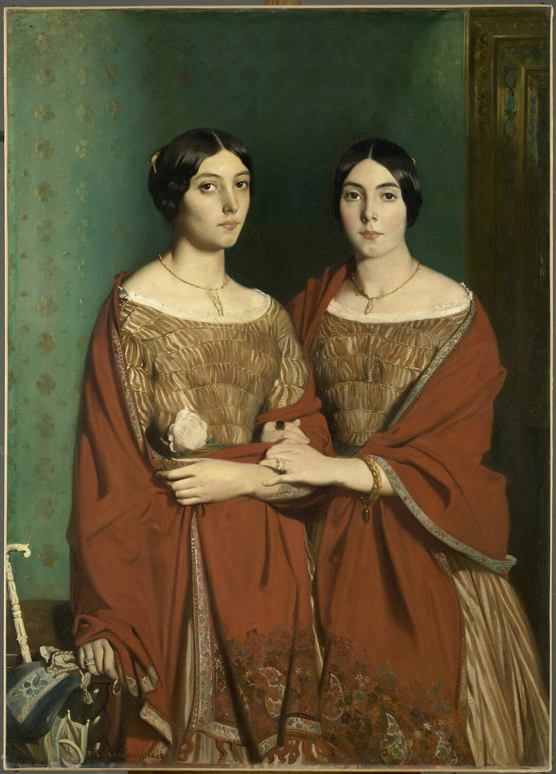 Adèle en Aline Chassériau - Théodore Chassériau