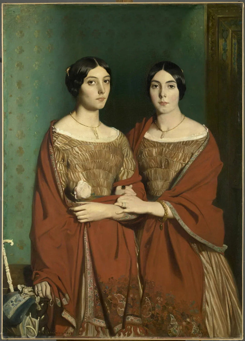 Adèle en Aline Chassériau - Théodore Chassériau