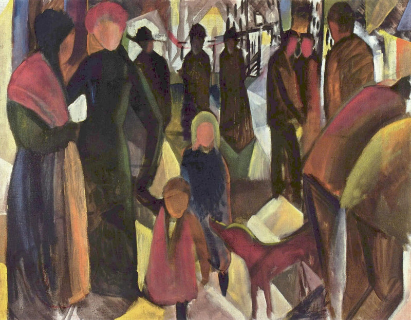 Vaarwel - August Macke