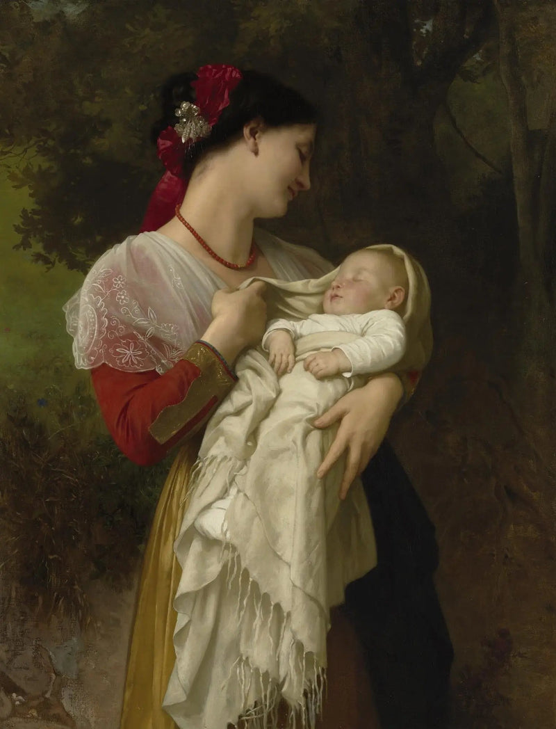 Moederlijke bewondering - Bouguereau