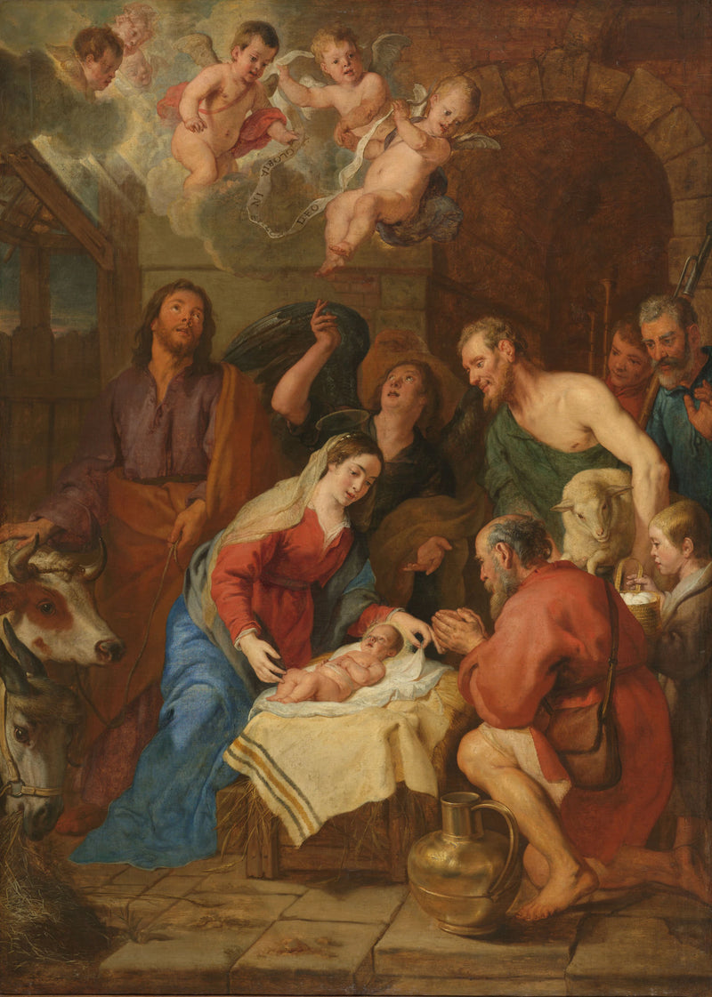 L'Adoration des bergers - Gaspard de Crayer