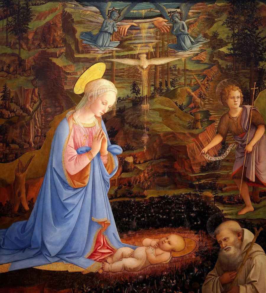 Aanbidding van Camaldoli - Fra Filippo Lippi