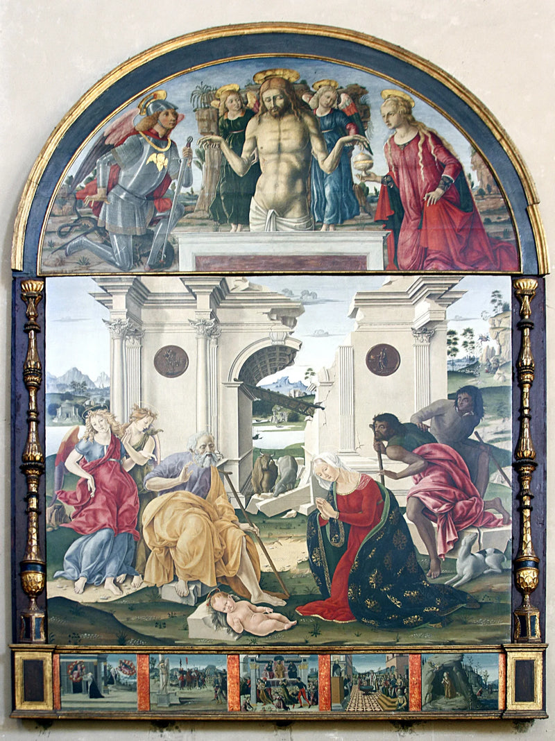 Aanbidding van het Kind - Matteo di Giovanni