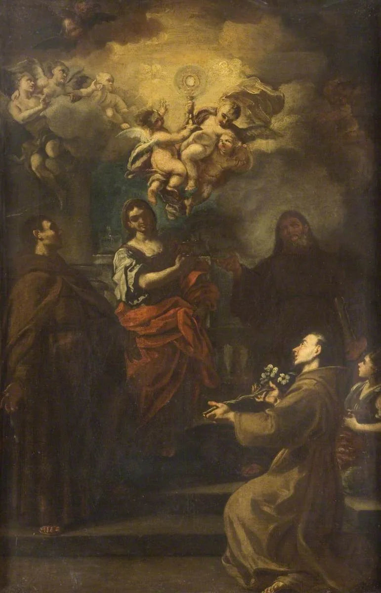 Aanbidding van de Eucharistie - Francesco Solimena