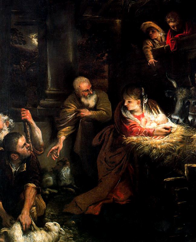Aanbidding der herders - Annibale Carracci