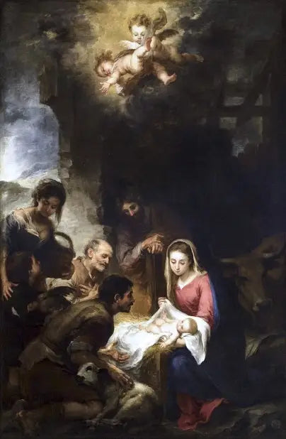 Aanbidding der herders - Bartolomé Esteban Murillo

Source:
Adoration des bergers - Bartolomé Esteban Murillo