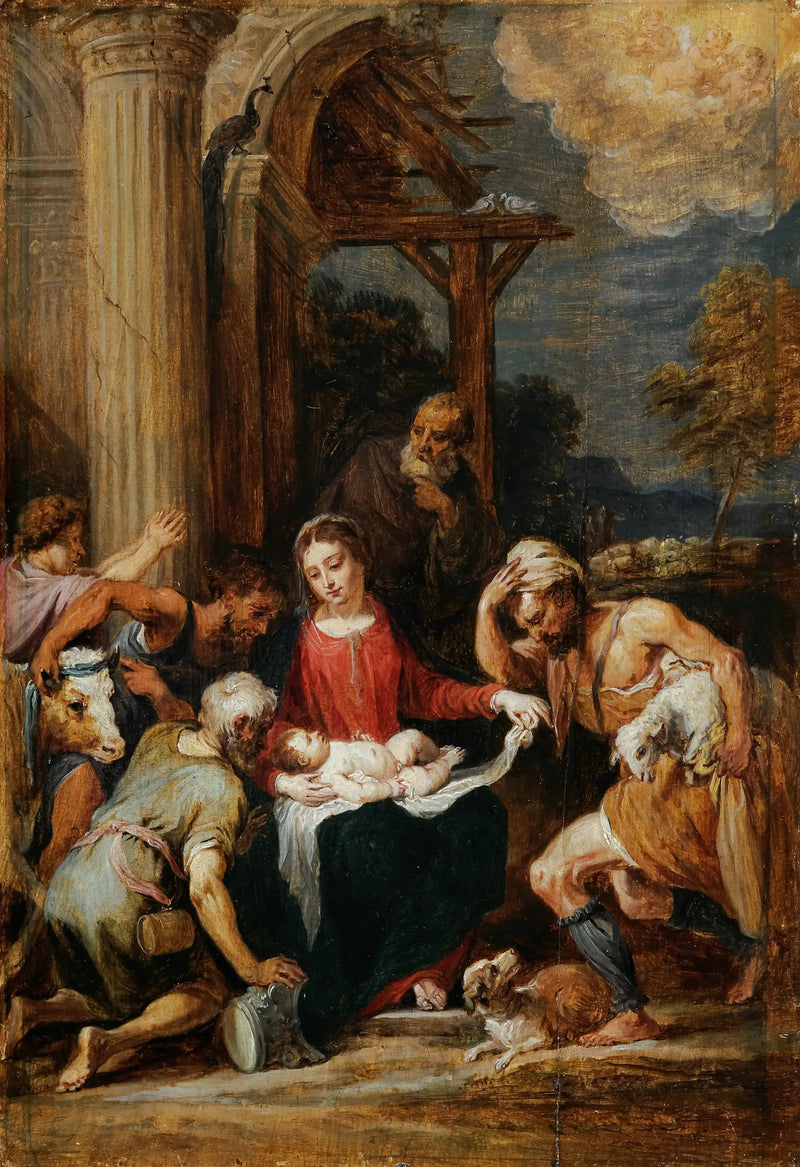 Aanbidding der herders, naar Andrea Schiavone - David Teniers de Jonge

Source:
Adoration des bergers, d'après Andrea Schiavone - David Teniers le Jeune