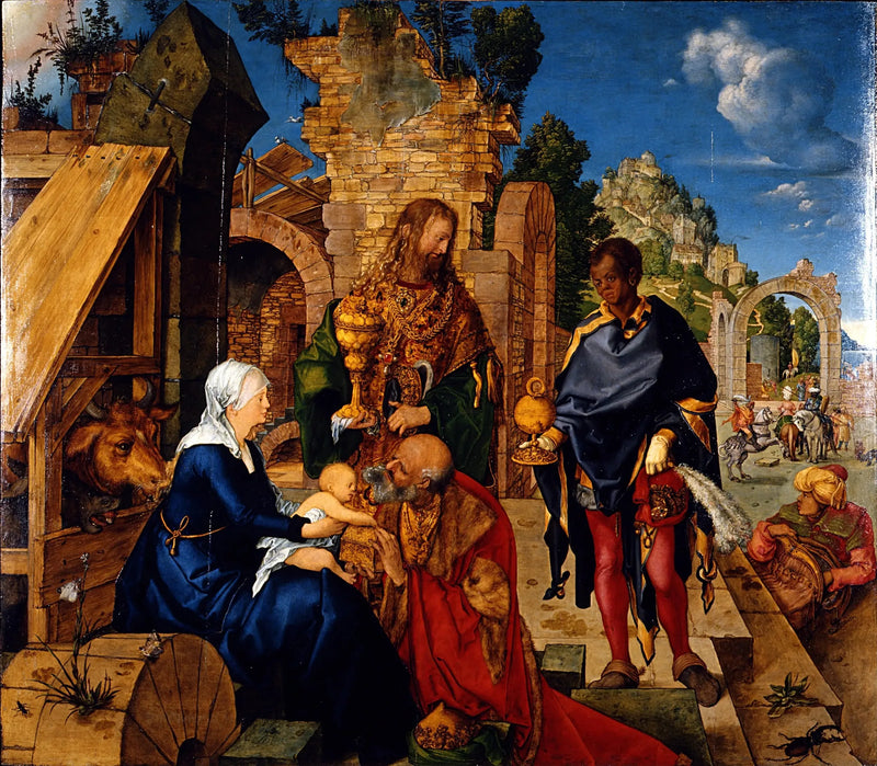 Aanbidding van de wijzen - Albrecht Dürer