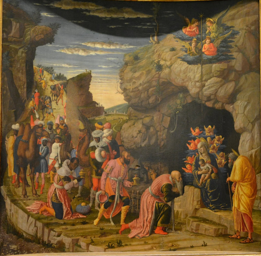 Aanbidding der Wijzen - Andrea Mantegna