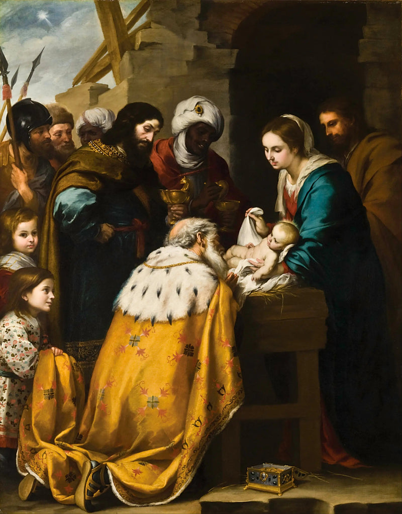 Aanbidding der Wijzen - Bartolomé Esteban Murillo

Source:
Adoration des Mages - Bartolomé Esteban Murillo