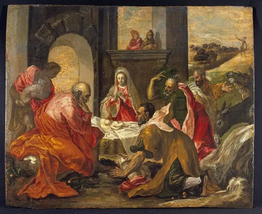 Aanbidding der Wijzen - El Greco