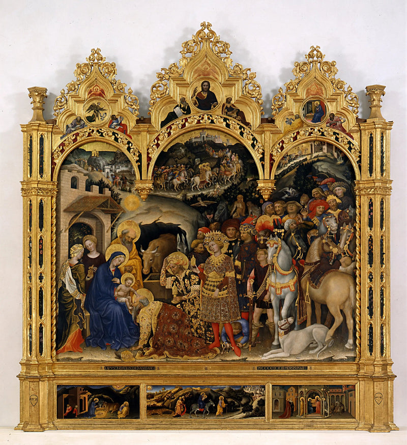 Aanbidding der Wijzen - Gentile da Fabriano