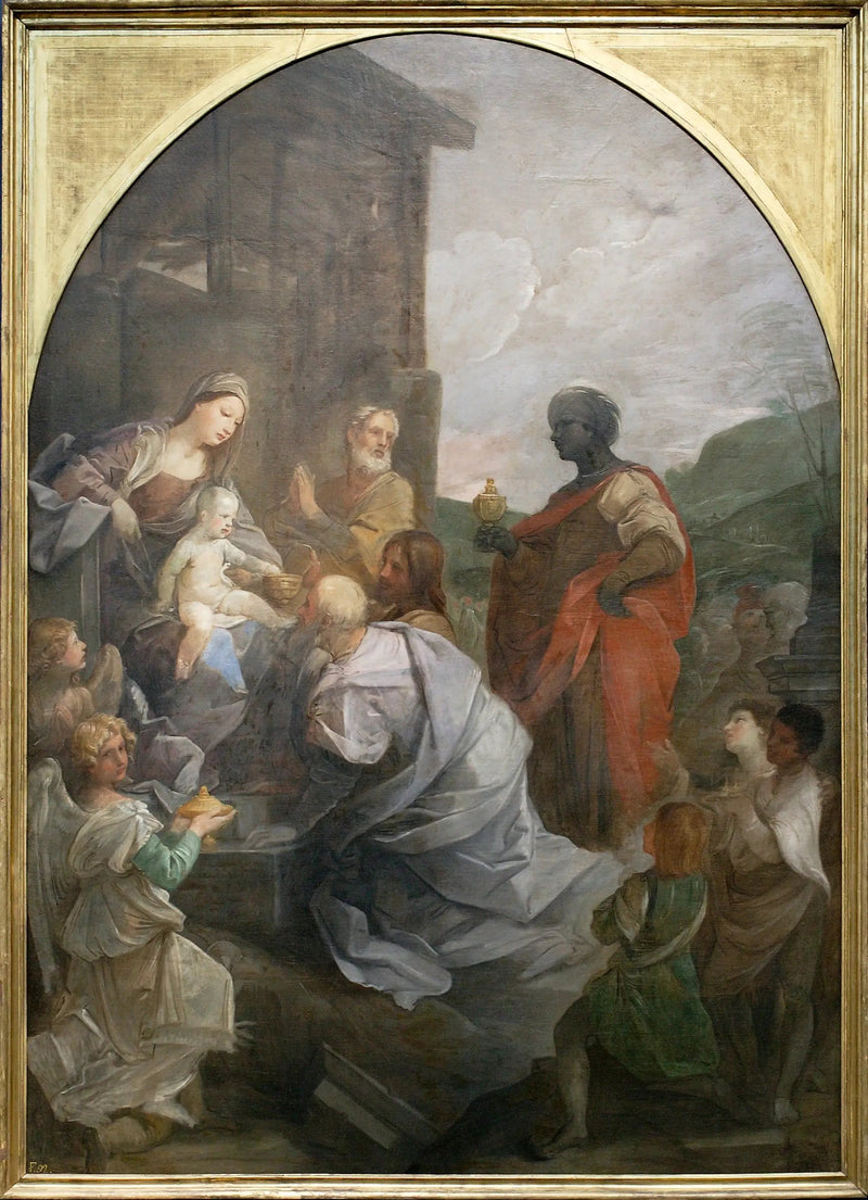 Aanbidding der Wijzen - Guido Reni