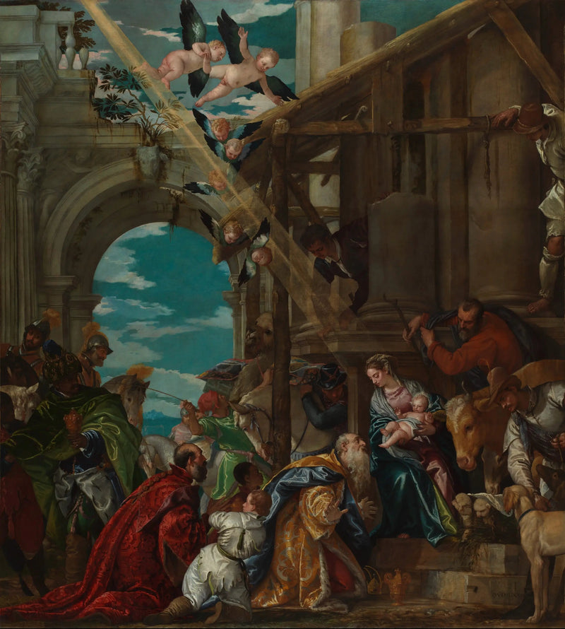 Aanbidding der Wijzen - Paul Véronèse

Source:
Adoration des Mages - Paul Véronèse