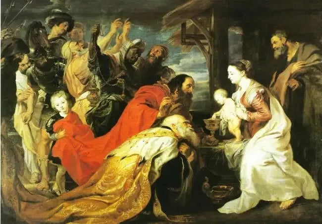 Aanbidding der Wijzen - Peter Paul Rubens