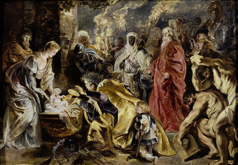 Aanbidding der Wijzen - Peter Paul Rubens