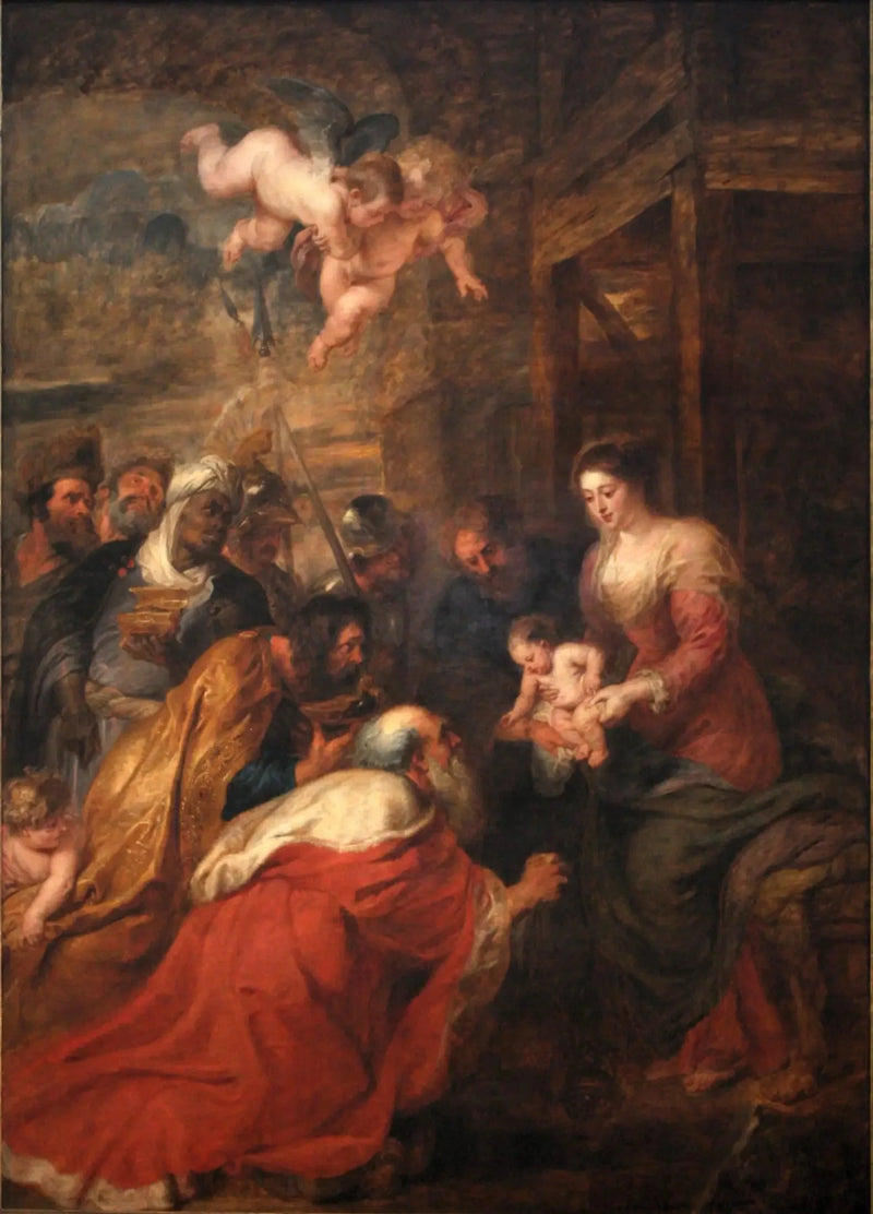 Aanbidding der Wijzen - Peter Paul Rubens