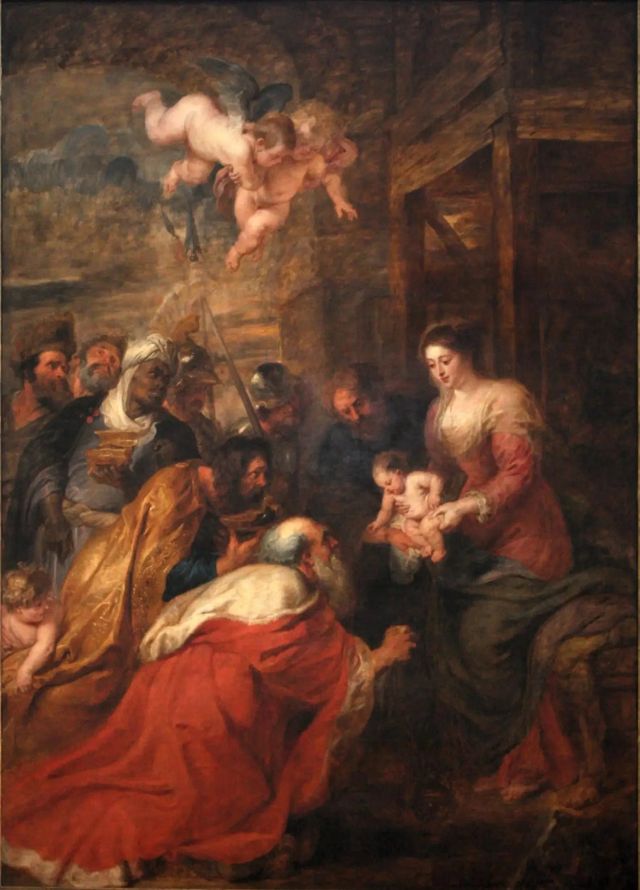 Aanbidding der Wijzen - Peter Paul Rubens