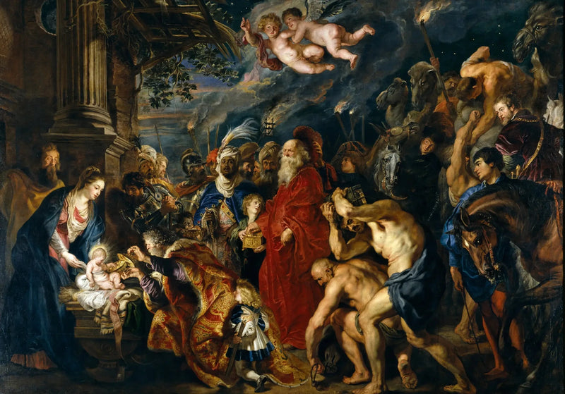 Aanbidding der Wijzen - Peter Paul Rubens