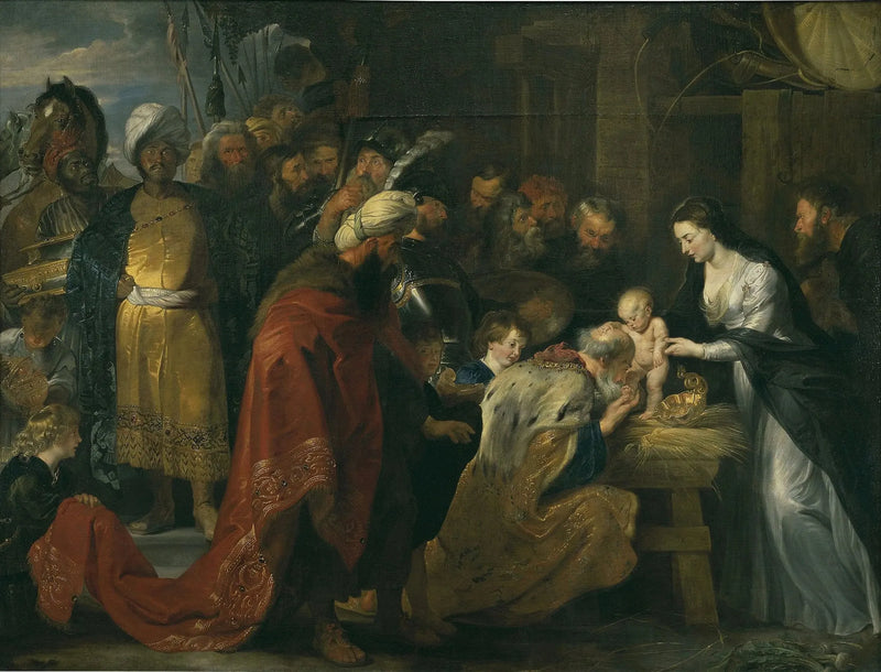 Aanbidding der Wijzen - Peter Paul Rubens