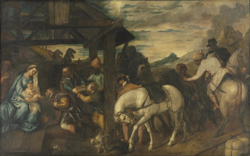 Aanbidding der Wijzen - Titian