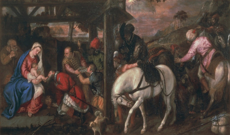 Aanbidding der Wijzen - Titian
