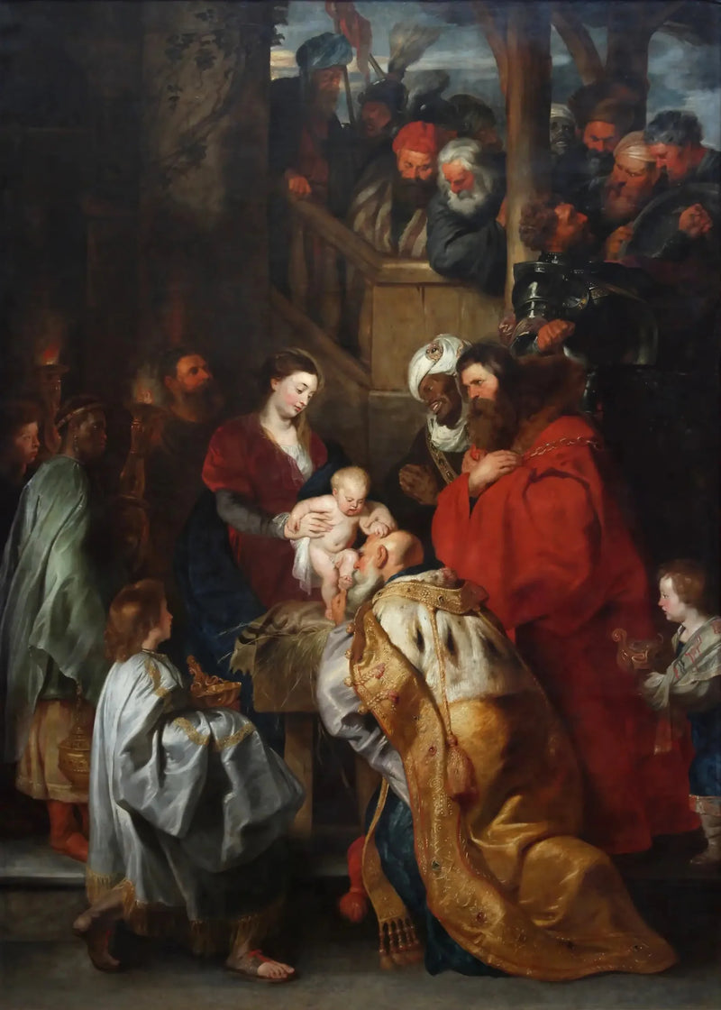 Aanbidding der Wijzen - Peter Paul Rubens