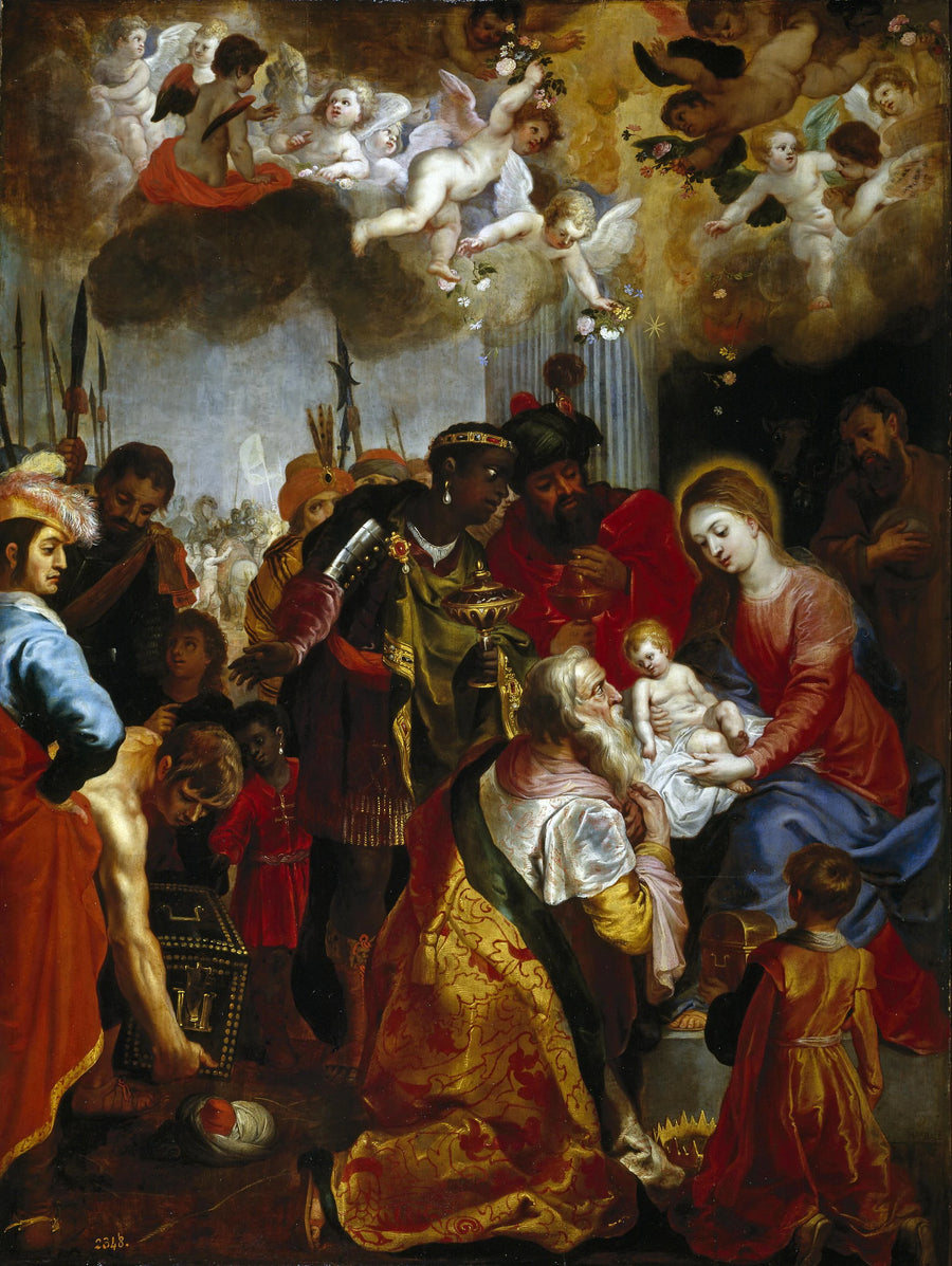 Adoration des Mages - Hendrick van Balen