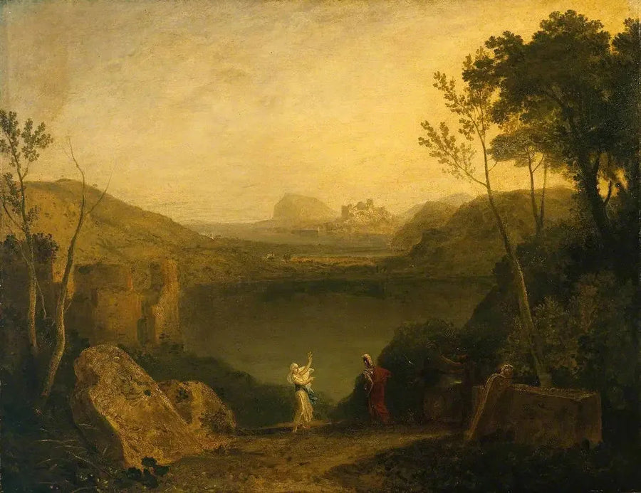 Aeneas en de Sibille, Meer van Avernus - J. M. W. Turner