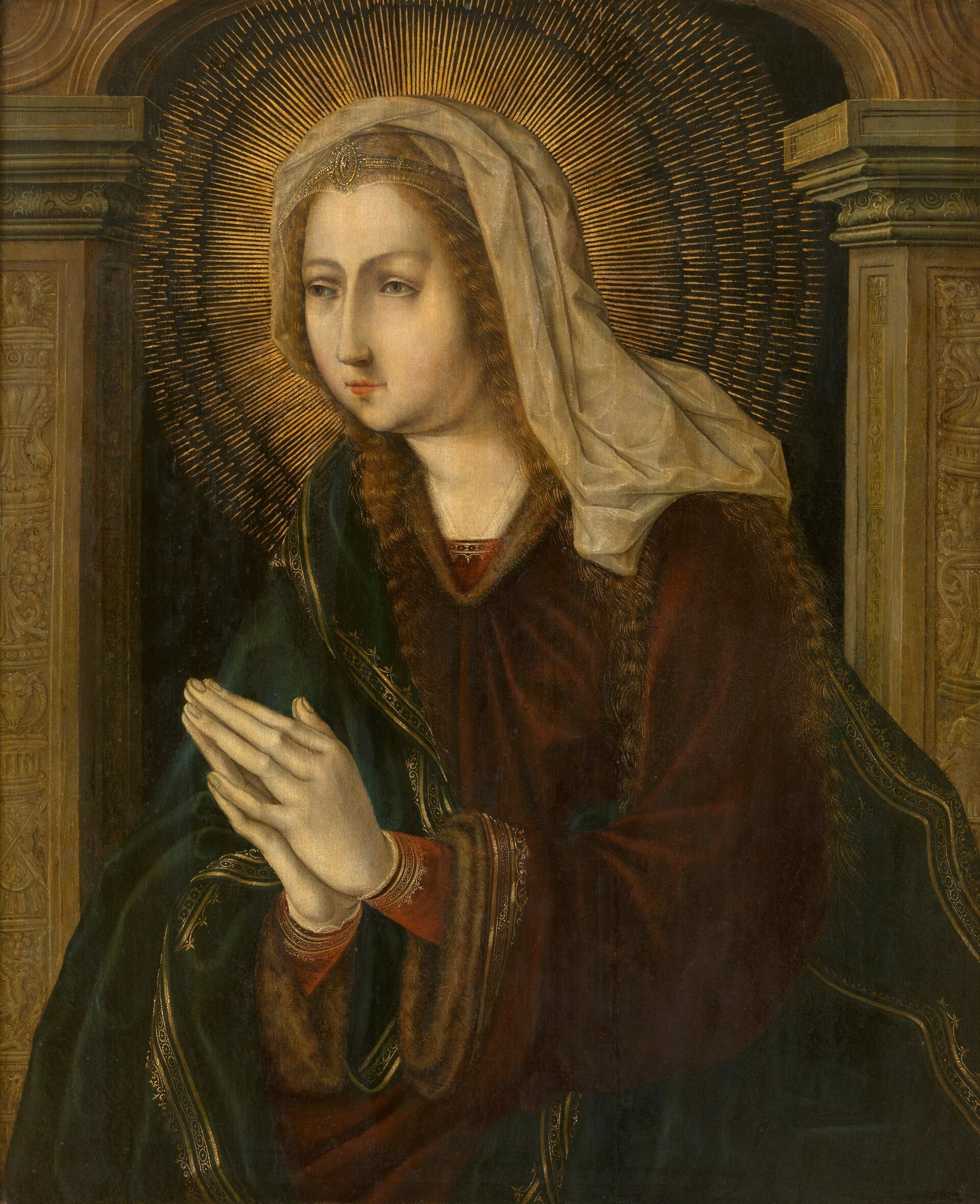 Affliction Vierge - Jan Gossaert - Alpha Reproduction