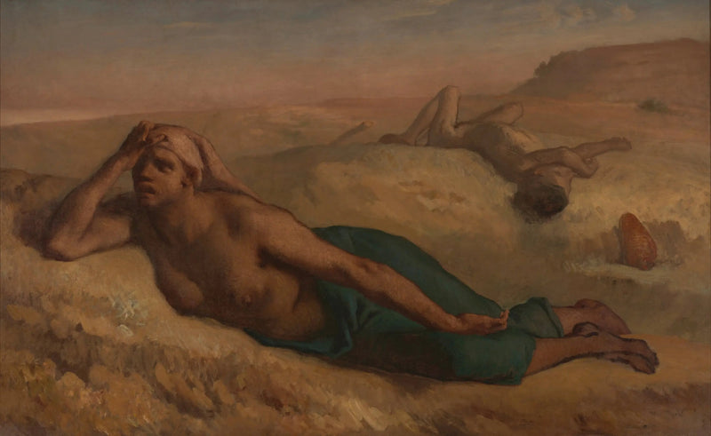 Agar en Ismaël - Jean-François Millet