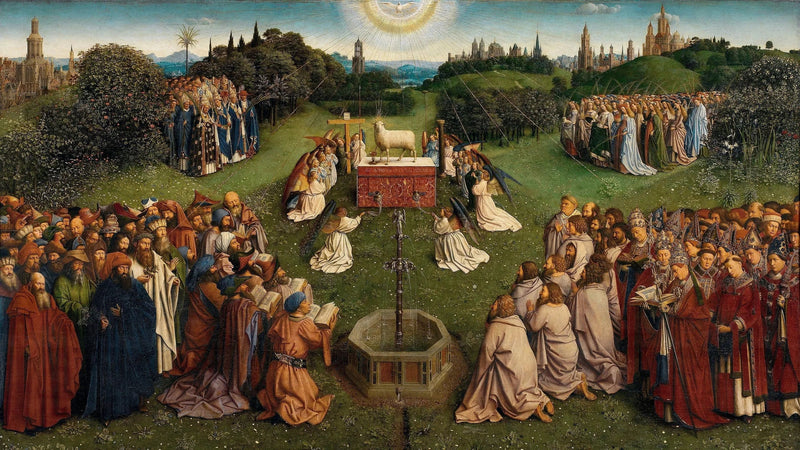 Mystiek Lam - Hubert van Eyck