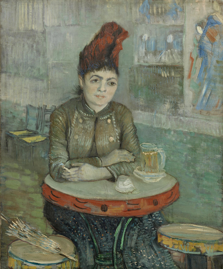 Agostina Segatori in het café du Tambourin - Vincent van Gogh