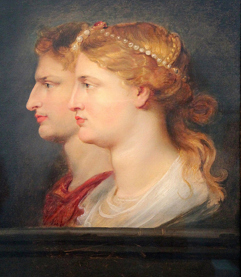 Agrippina en Germanicus - Peter Paul Rubens