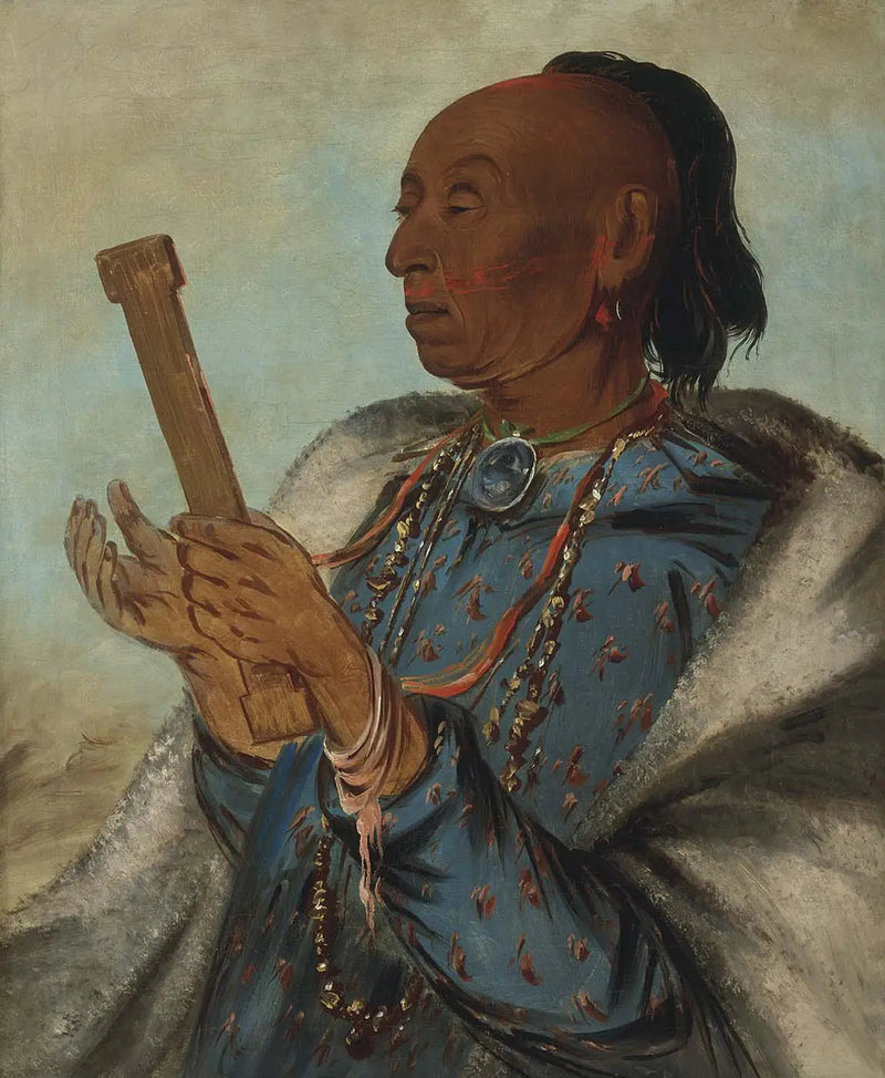 Ah-tón-we-tuck, de kalkoen, die zijn gebed herhaalt - George Catlin

Source:
Ah-tón-we-tuck, le dindon, répétant sa prière - George Catlin