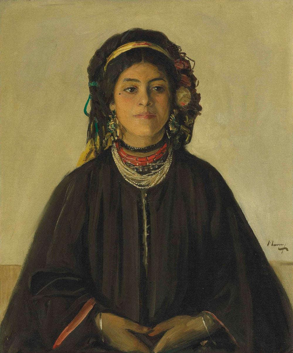 Aïda, une jeune fille maure - John Lavery image 1 reproduction réalisée par Alpha Reproduction