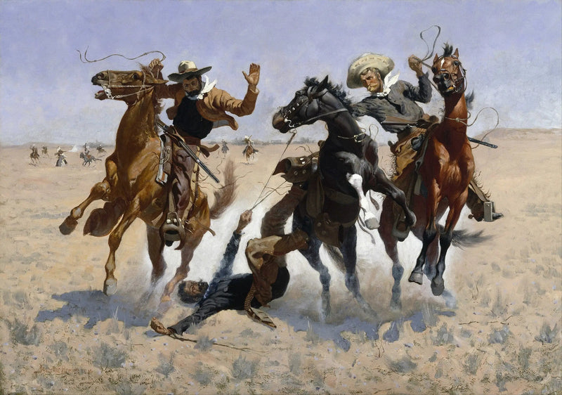 Helpen van een kameraad - Frederic Remington

Source:
Aider un camarade - Frederic Remington