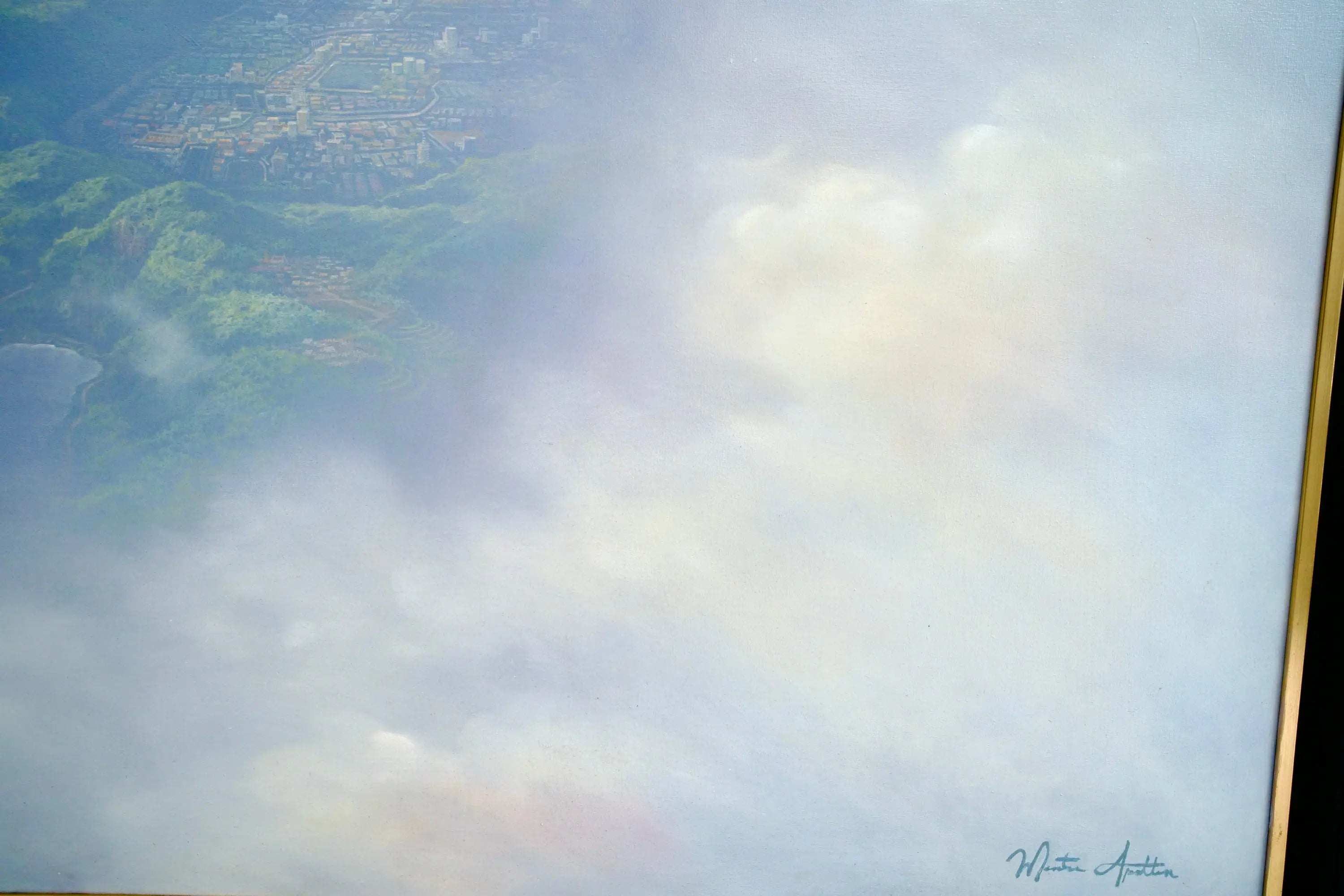 Aigles en Vol | 200 x 170 cm Reproductions de tableaux à la peinture à l’huile