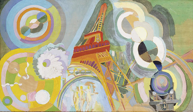 Lucht, ijzer en water - Robert Delaunay